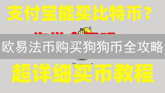 欧易法币购买狗狗币全攻略：5分钟上手，新手也能轻松搞定！