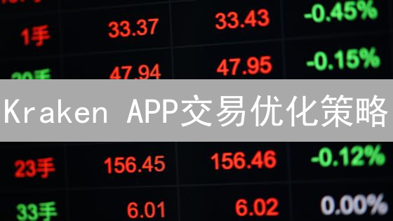 Kraken APP交易优化策略：如何提升盈利能力？