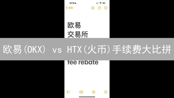 欧易(OKX) vs HTX(火币)手续费大比拼：哪个更划算？交易者必看！