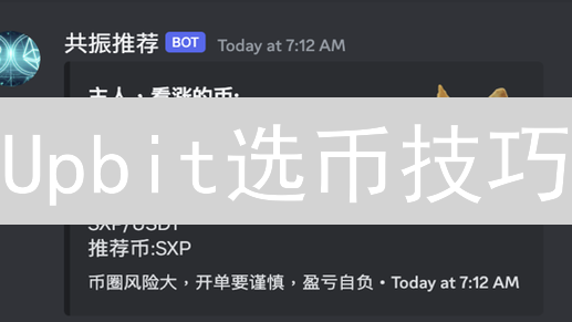 Upbit选币技巧：深度解读与策略分析，掘金加密货币市场